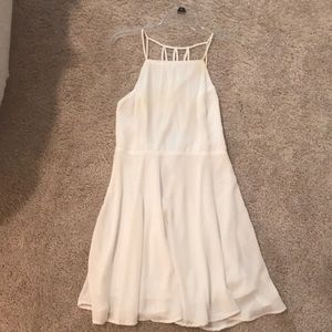 white dress